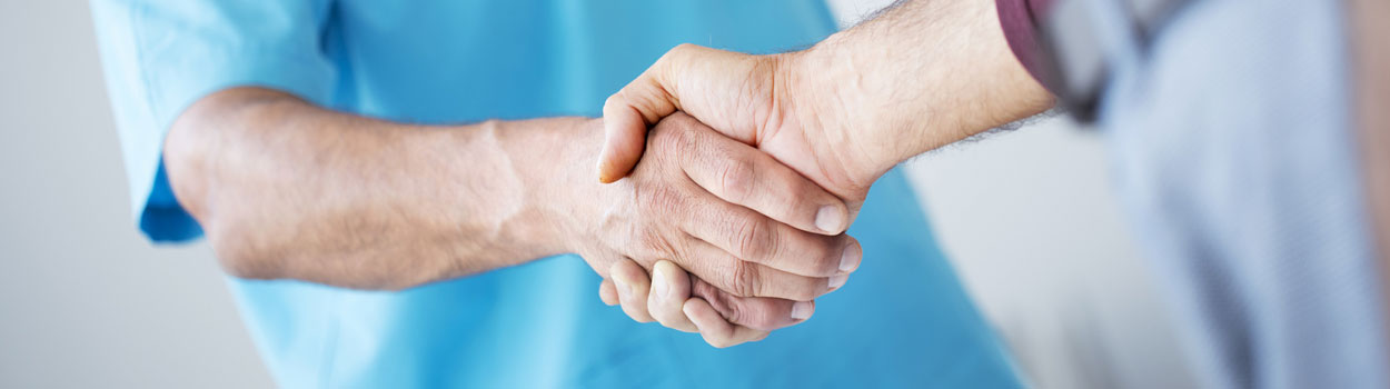 Doctor Client Hand Shake